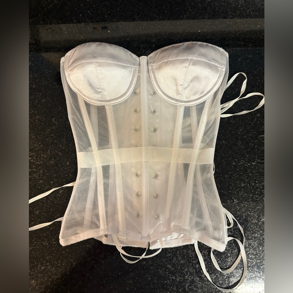 Mesh Corset Top